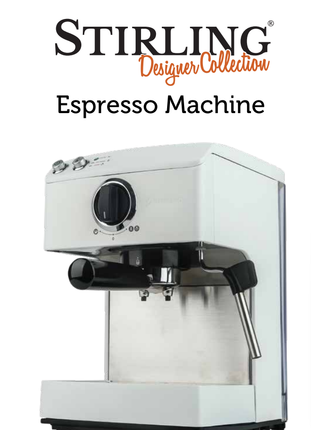 STIRLING Espresso Machine STR-ESPM - Professional Coffee Maker