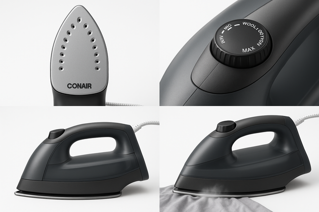 Conair Steamer Iron GS11CME - Professional Garment Care