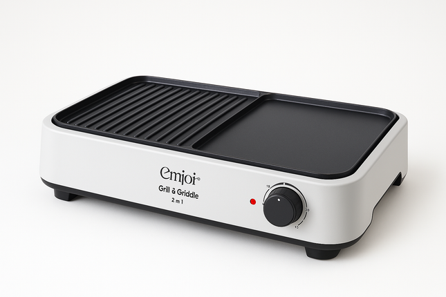 EMJOI Grill and Griddle 2in1 1800W