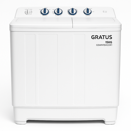 GRATUS Manual Washing Machine 15KG