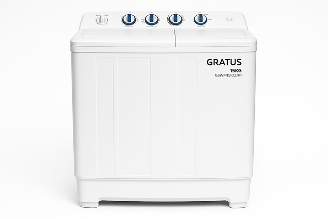 GRATUS Manual Washing Machine 15KG