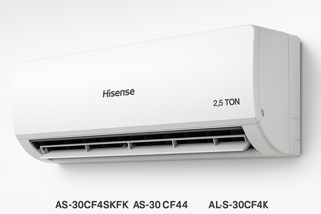 HISENSE 2.5 TON AC T3 AS-30CF4SKFK