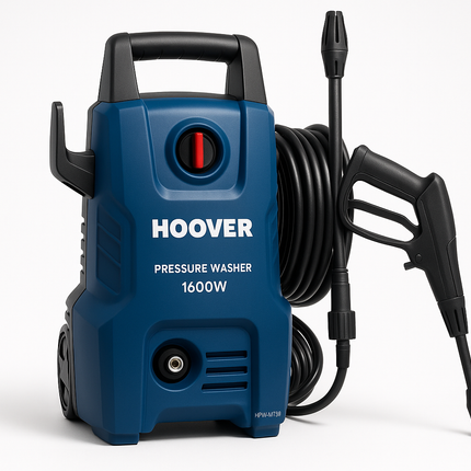 HOOVER POWERFUL PORTABLE PRESSURE WASHER SYSTEM 1600W HPW-M1612