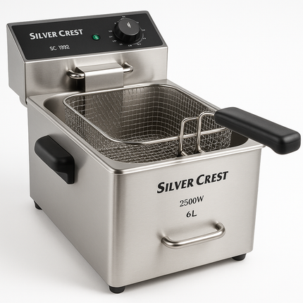 Silver Crest Electric Deep Fryer 6L 2500W SC-1582