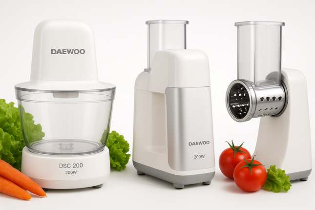 DAEWOO Salad Maker 200W DSC 200 - Electric Food Processor