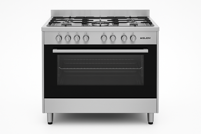 GLEMGAS 90cm Stainless Steel Cooker