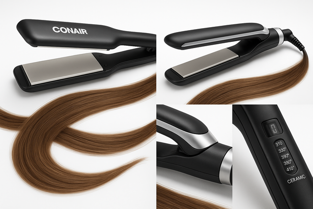 Conair Ceramic Wide Hair Straightener CS19CME