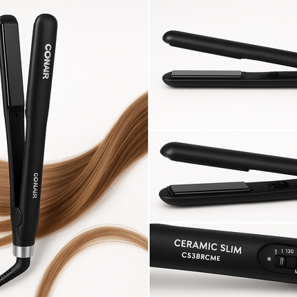 Conair Ceramic Slim Hair Straightener CS50BCME