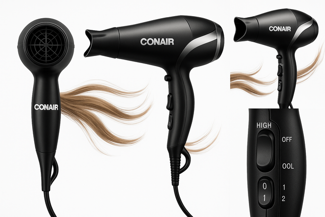 Conair Hair Dryer 207TXCME - Professional Hair Styling