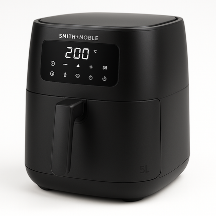 SMITH+NOBLE 5L Air Fryer 1500W TH-AF05BL