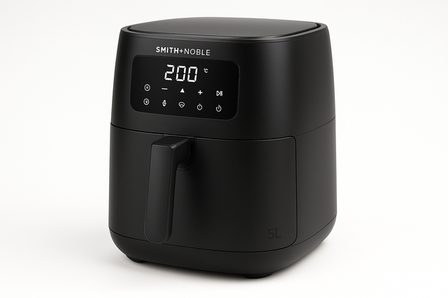 SMITH+NOBLE 5L Air Fryer 1500W TH-AF05BL