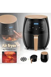 Generic Air Fryer, 6L Capacity, Multifunctional, Digital Touch, 2400 Watts, Black