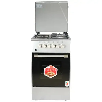 AFRA Free Standing Cooking Range, 50x50, 2 Gas Burners & 2 Electric Burners