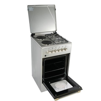 AFRA Free Standing Cooking Range, 50x50, 2 Gas Burners & 2 Electric Burners