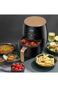 Generic Air Fryer, 6L Capacity, Multifunctional, Digital Touch, 2400 Watts, Black