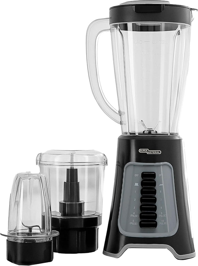 SUPER GENERAL 3-in-1 Blender 1000W SGBG80D - Multi-Function Kitchen Appliance
