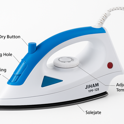 JIHAM Steam Iron YPF-128