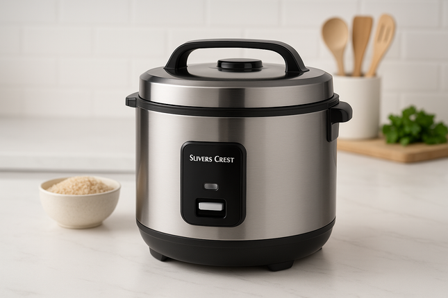 Professional Slivers Crest Rice Cooker Photo