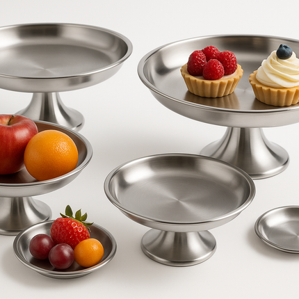 Stainless Steel Compote Trays Set